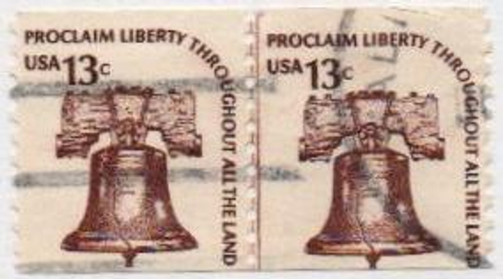 702617 -- Used Line Pair -- Used Stamp(s)