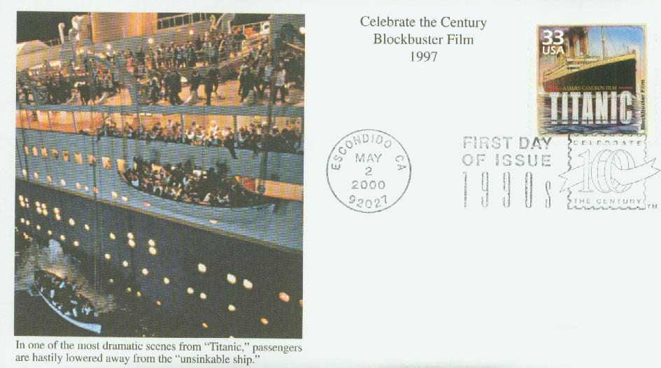 3191l - 2000 33c Celebrate the Century - 1990s: 