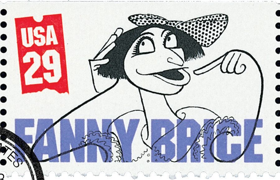 2565 - 1991 29c Comedians: Fanny Brice - Mystic Stamp Company
