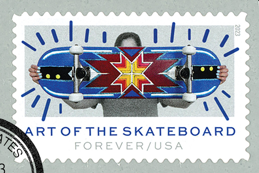 5765 - 2023 First-Class Forever Stamp - The Art of the Skateboard