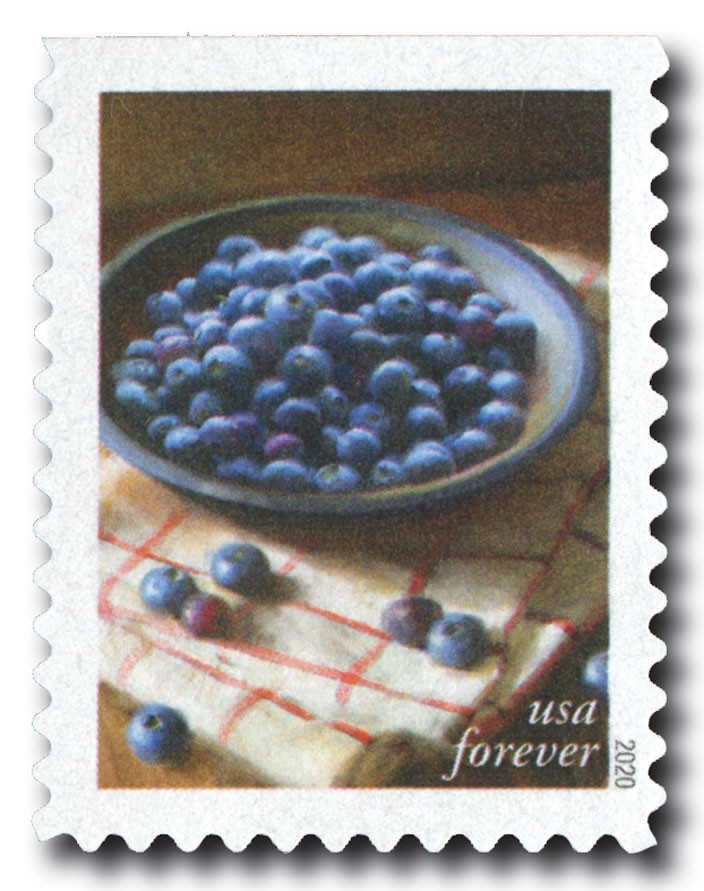 5488 - 2020 First-Class Forever Stamps - Fruits and Vegetables