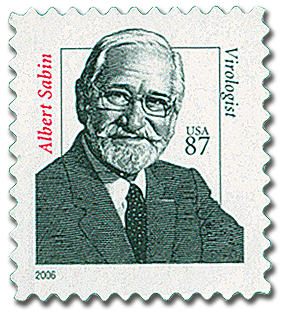 3435 - 2006 87c Distinguished Americans: Dr. Albert Sabin - Mystic