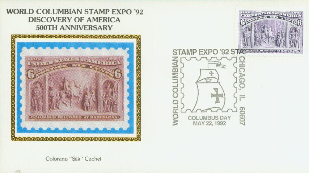 315482 -- Colorano Silk First Day Cover -- First Day Cover