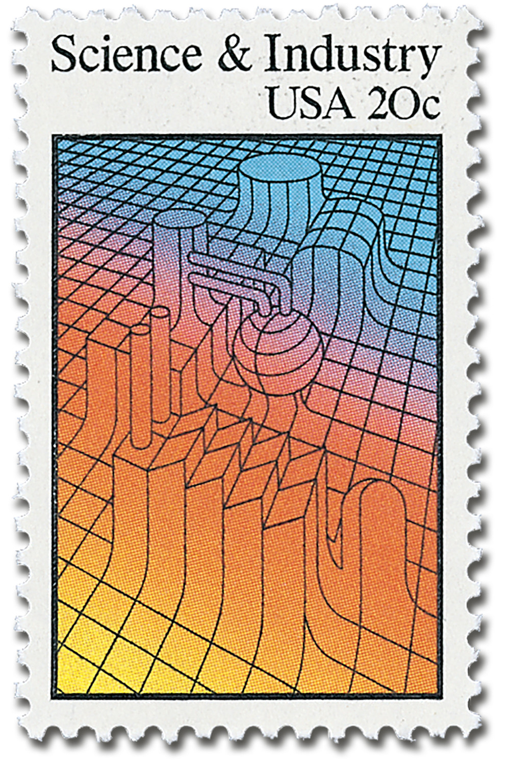 2031 - 1983 20c Science & Industry - Mystic Stamp Company