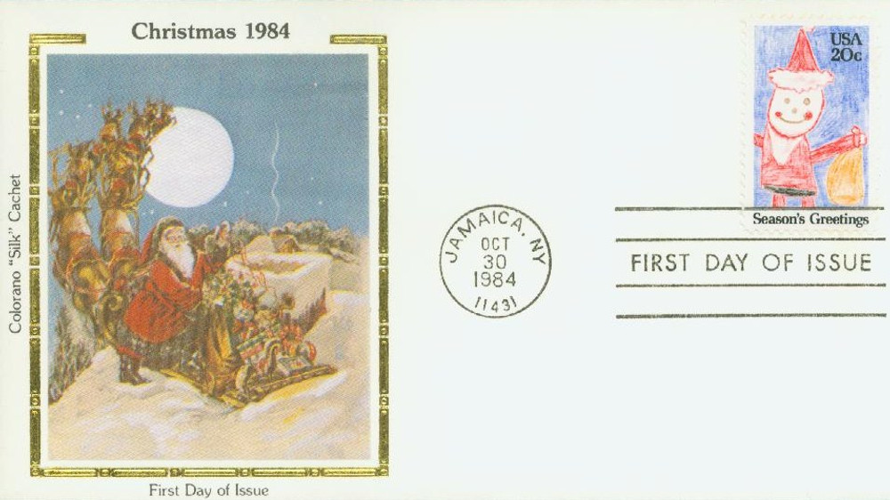 310186 -- Colorano Silk First Day Cover -- First Day Cover