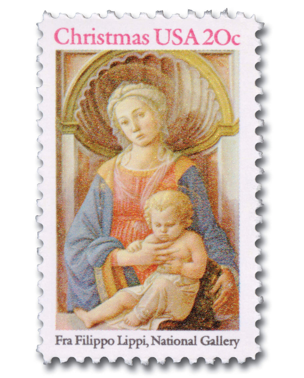 2107 - 1984 20c Traditional Christmas: Madonna and Child
