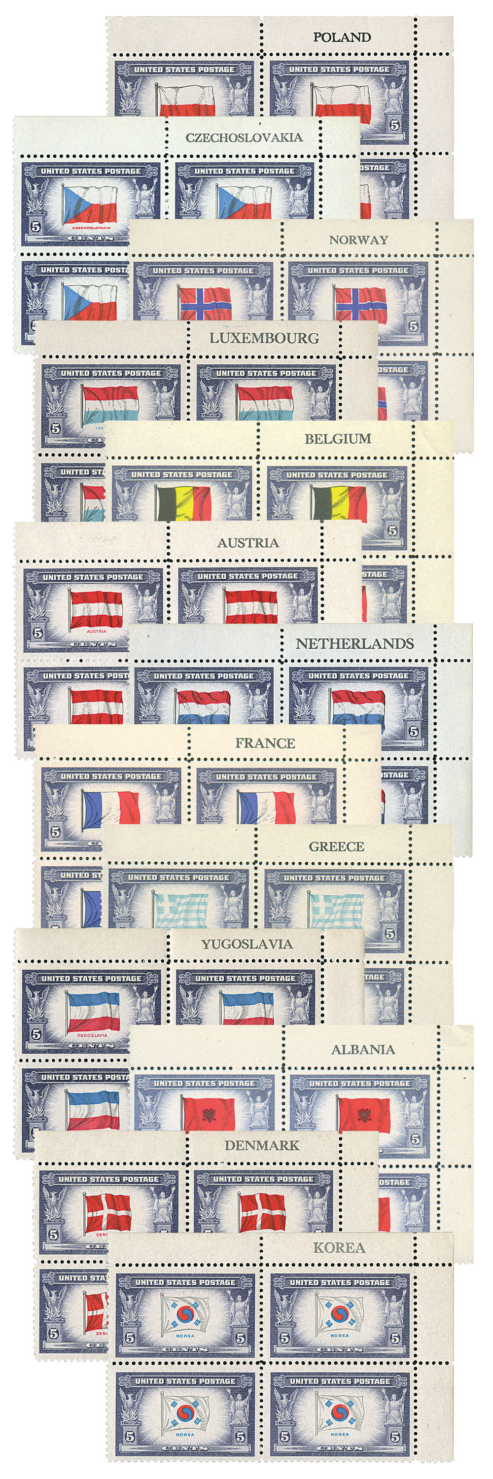 345738 -- Mint Plate Block -- Mint Stamp(s)