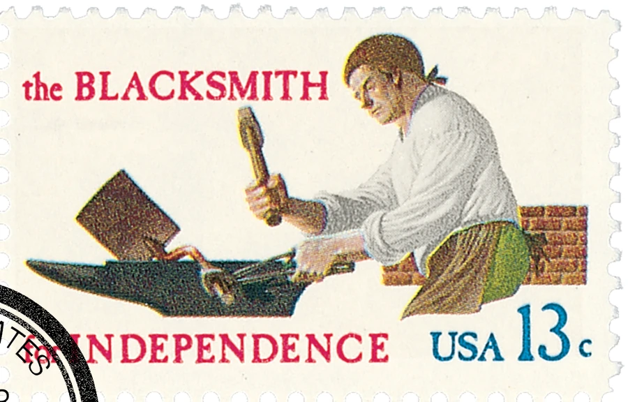 1718 - 1977 13c Skilled Hands for Independence: Blacksmith