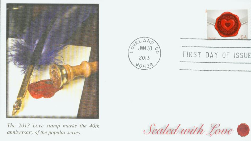 フォーエバースタンプ (2013) Stamp Announcement 13-22: A Flag for All Seasons Stamp