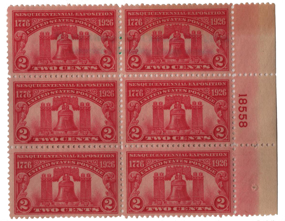 340040 -- Unused Plate Block -- Unused Stamp(s) -- small flaws