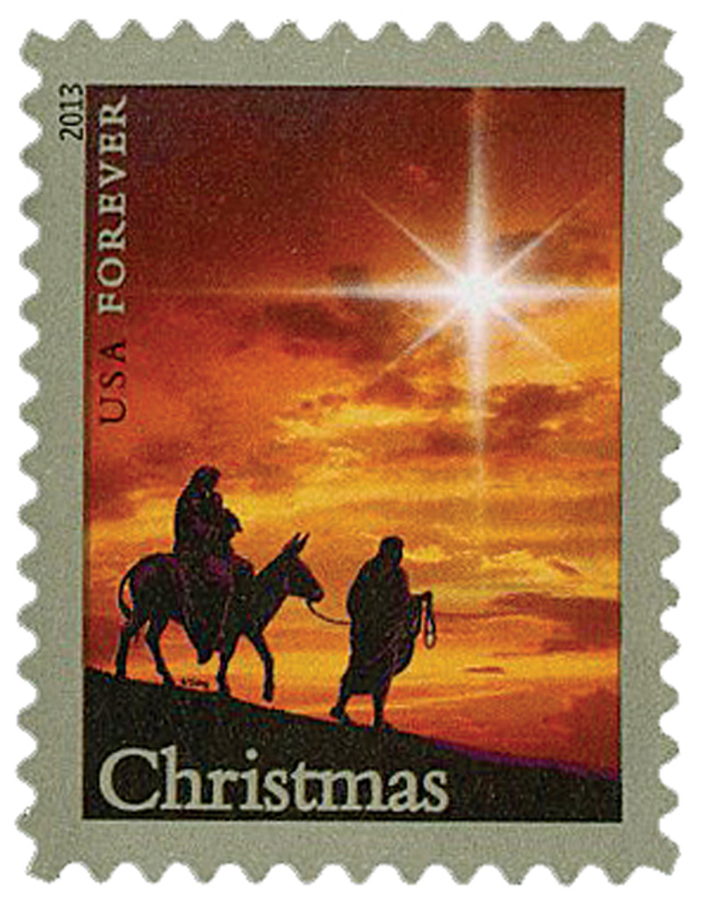 4740 - 2013 Global Forever Stamp - Earth - Mystic Stamp Company