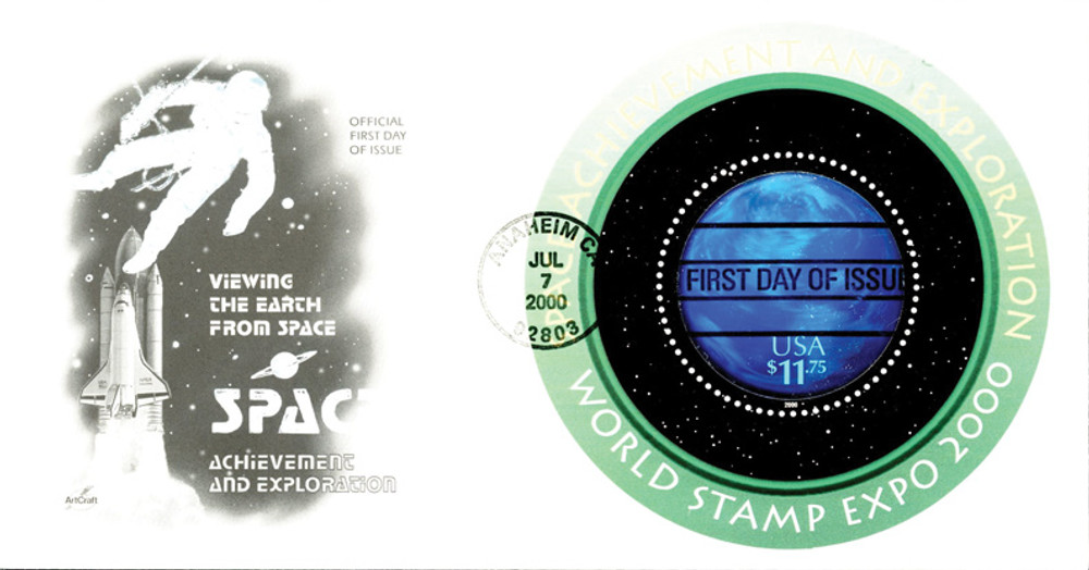 1033314 -- Art Craft Sheet First Day Cover(s) (7 1/2" x 4" cover size) -- First Day Cover