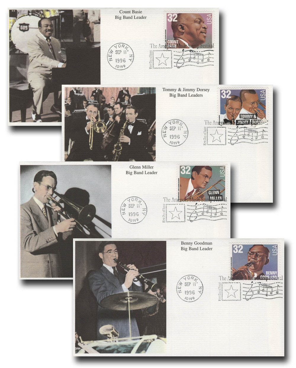 320687 -- Mystic First Day Cover Set -- First Day Cover