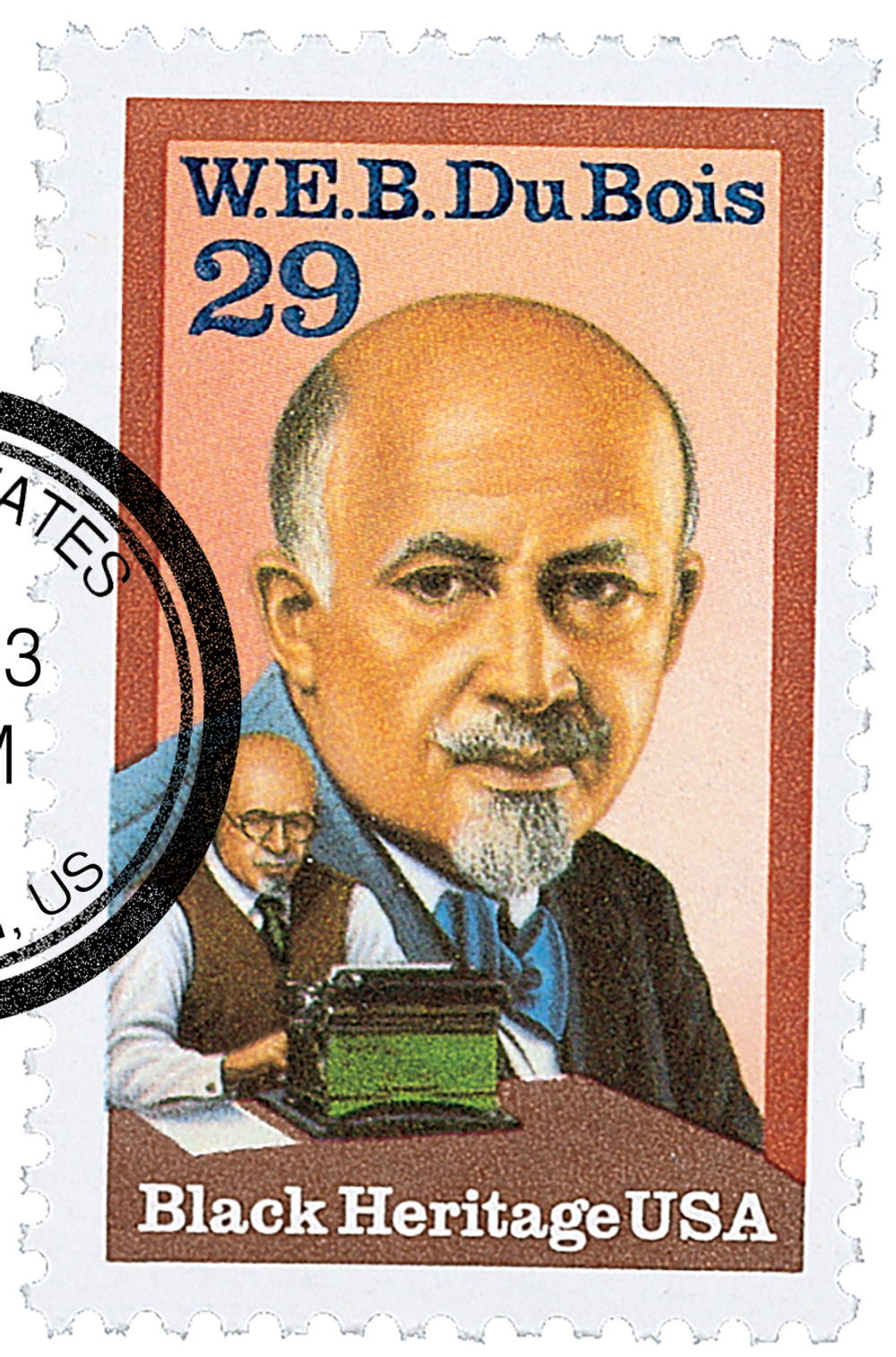 2617 - 1992 29c Black Heritage: W. E. B. Du Bois - Mystic