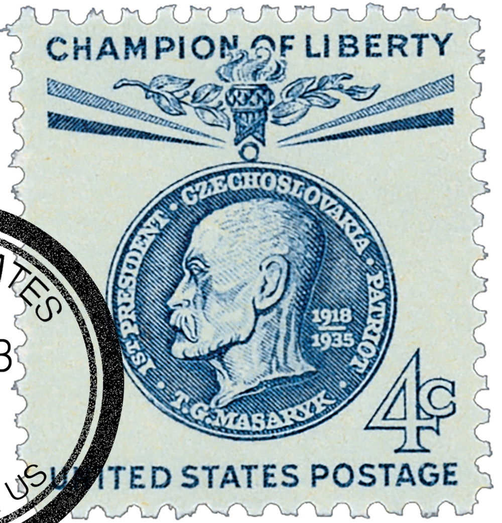1147 - 1960 4c Champions of Liberty: Thomas G. Masaryk