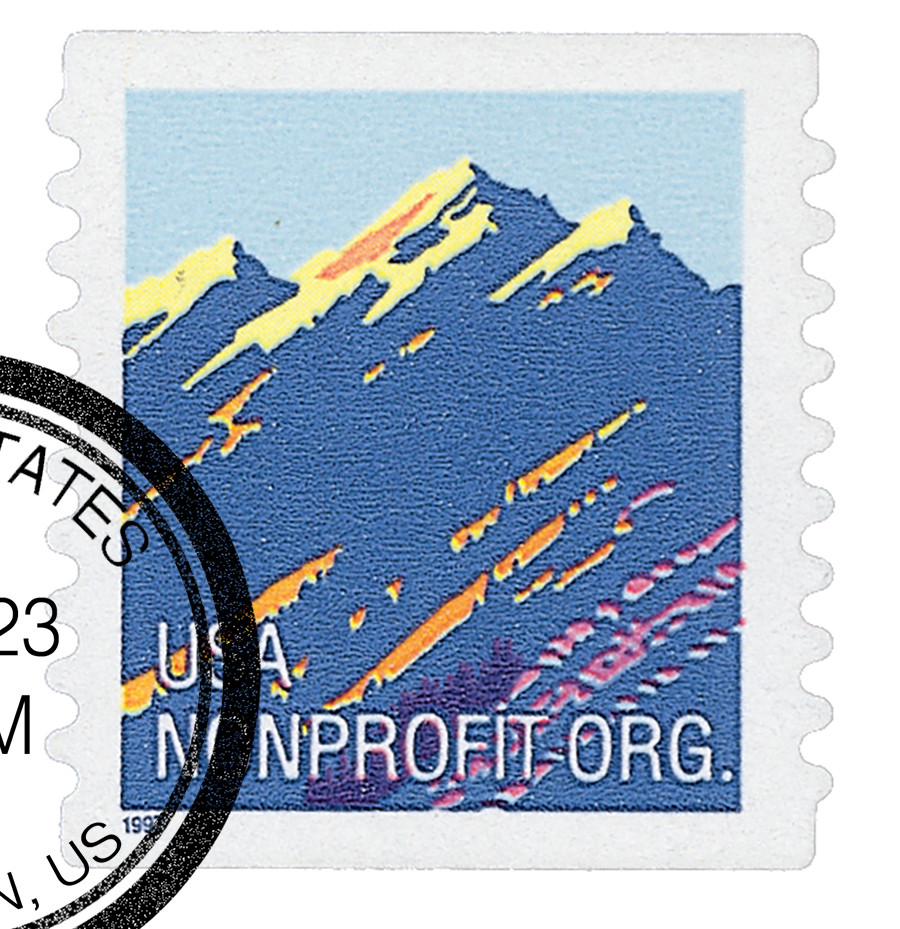 2904B - 1997 5c Mountain, Self-Adhesive, Coil - Mystic Stamp Company