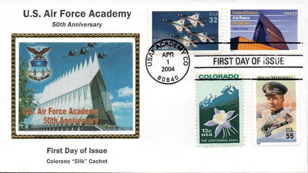 693574 -- Colorano Silk First Day Cover (Combination Cover) -- First Day Cover