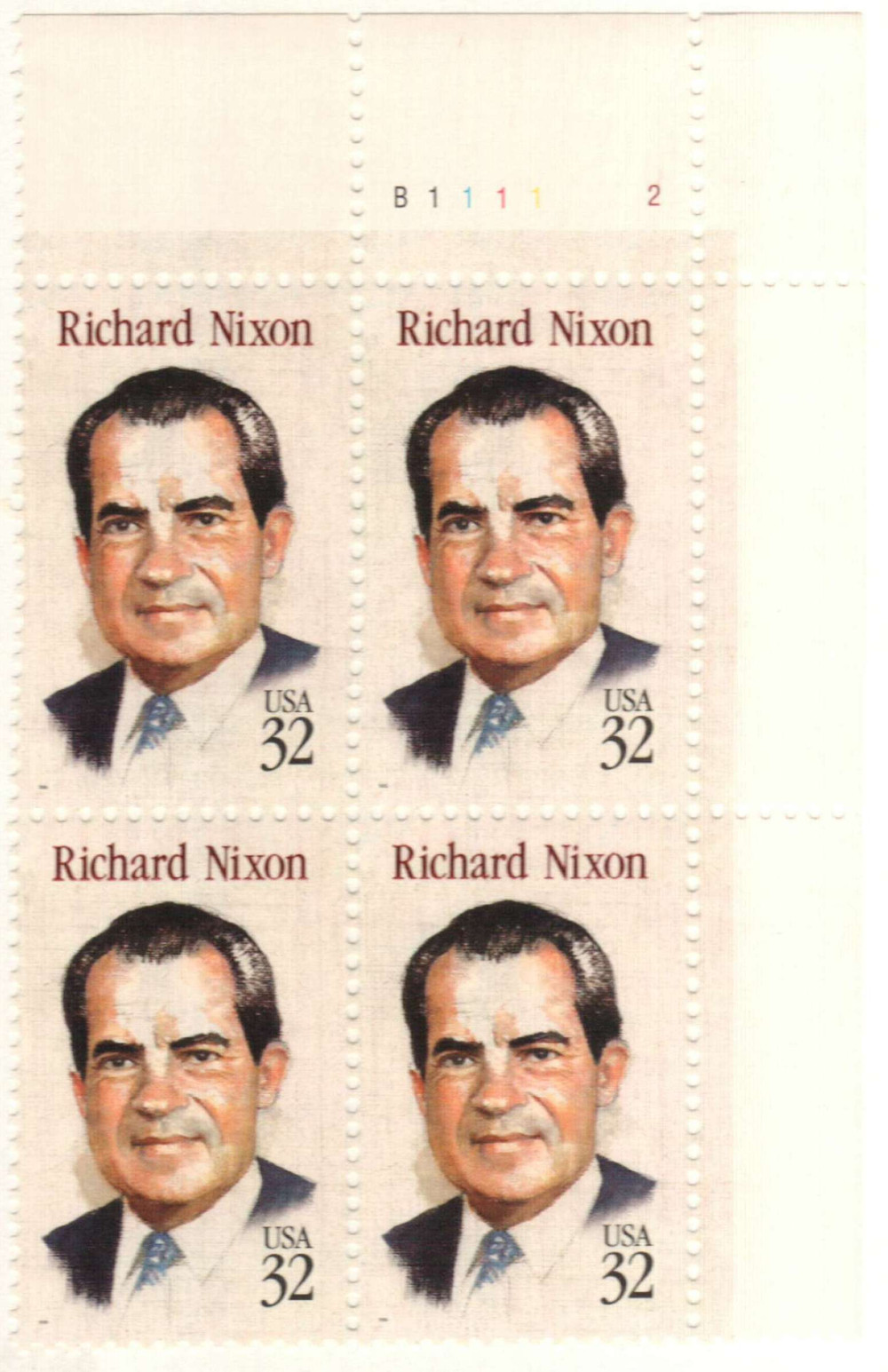 318860 -- Mint Plate Block -- Mint Stamp(s)