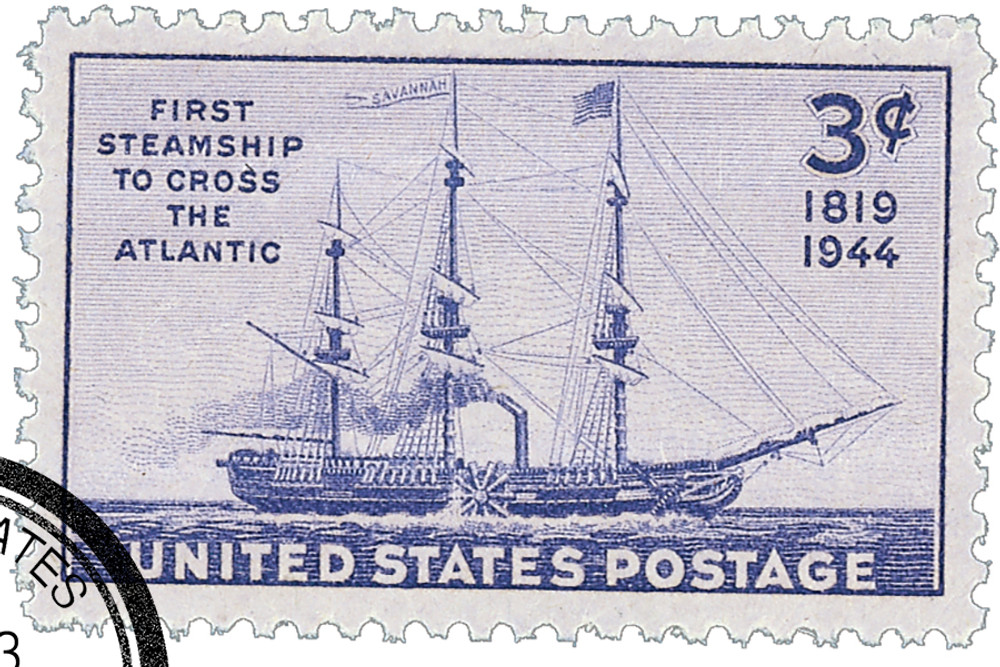 savannah 英語版 923 - 1944 3c Steamship 