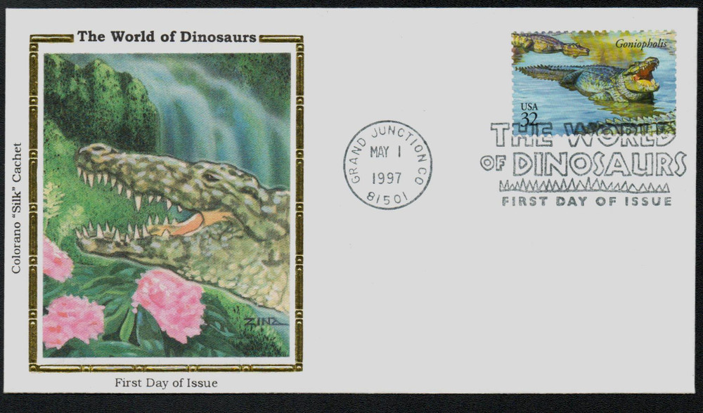 321225 -- Colorano Silk First Day Cover -- First Day Cover