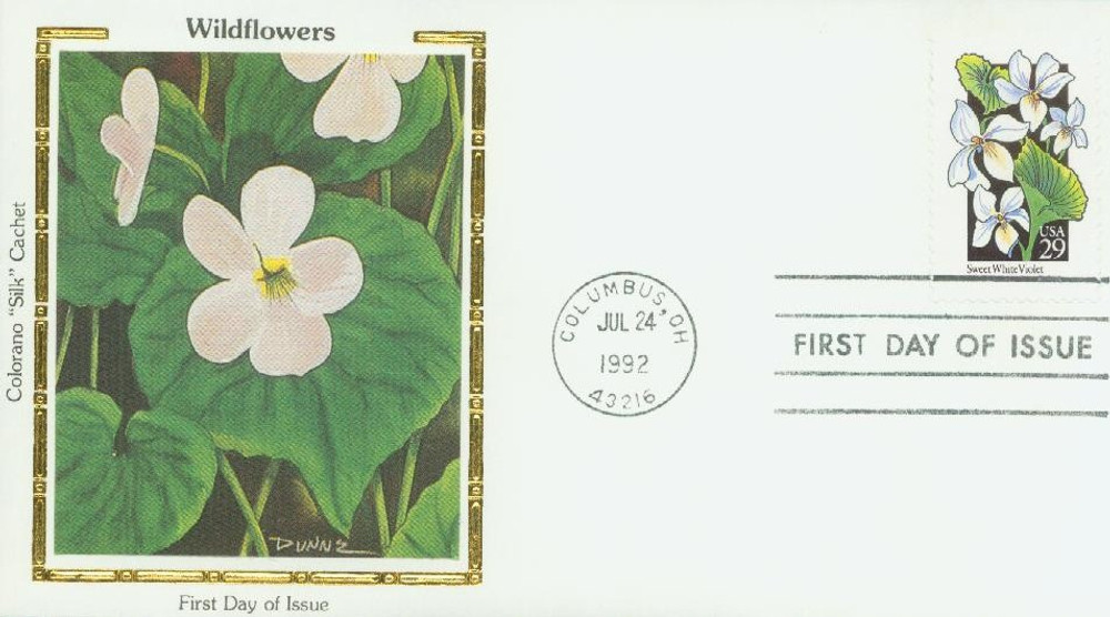 315761 -- Colorano Silk First Day Cover -- First Day Cover