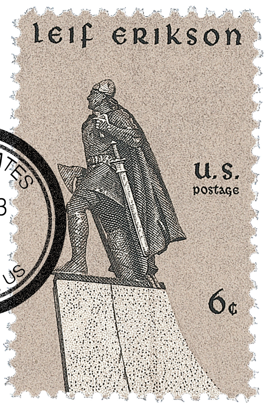 1359 - 1968 6c Leif Erikson - Mystic Stamp Company