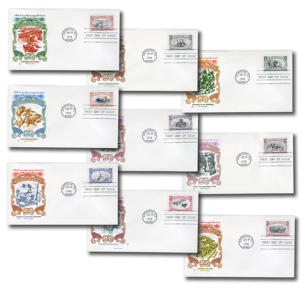 3209 - 1998 1c - $2 Trans-Mississippi Souvenir Sheet - Mystic