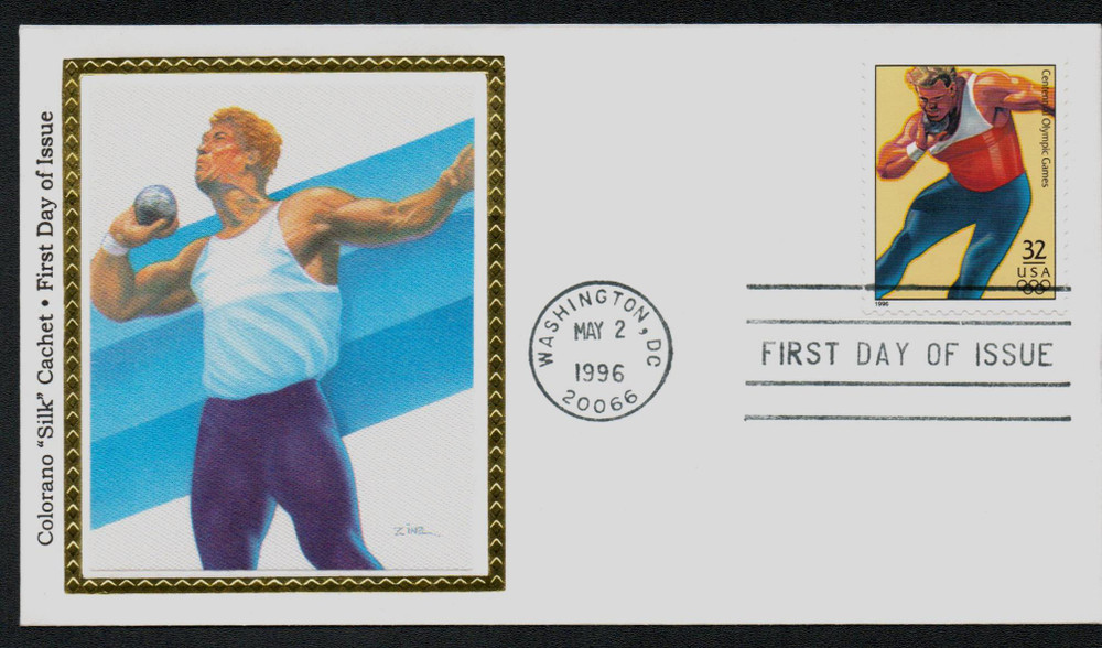 320324 -- Colorano Silk First Day Cover -- First Day Cover