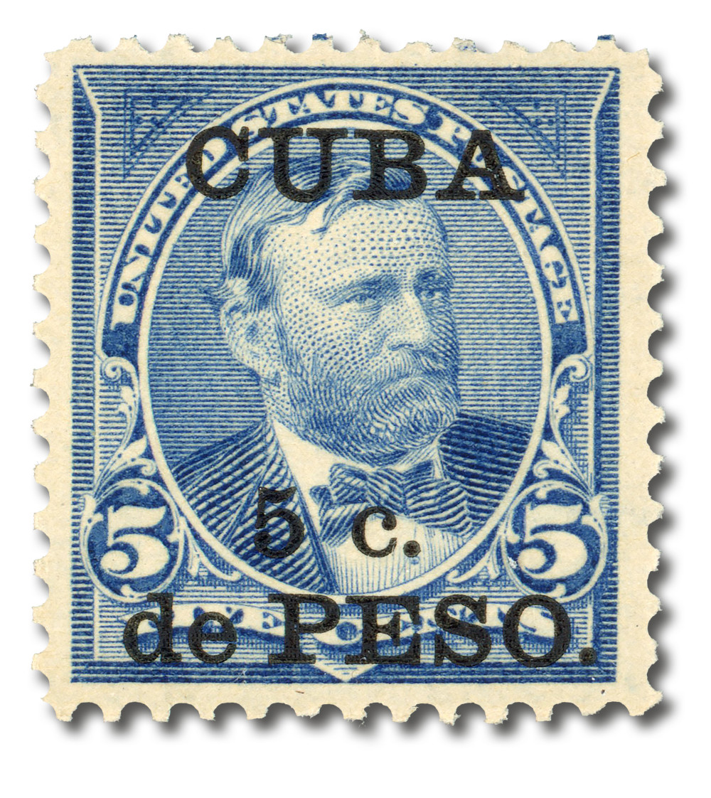 CU225 - 1899 U.S. 5c Grant with 5c 