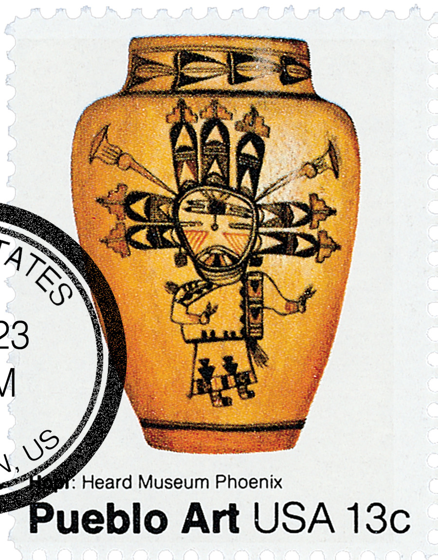 工芸品 Hopi pueblo pottery 1708 - 1977 13c Pueblo Pottery: Hopi - Mystic Stamp Company