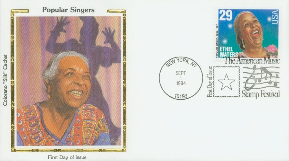 317780 -- Colorano Silk First Day Cover -- First Day Cover