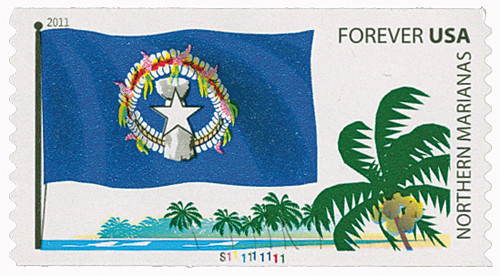 4313 - 2011 First-Class Forever Stamp - Flags of Our Nation