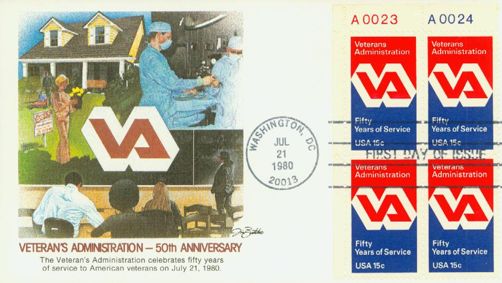 307606 -- Fleetwood First Day Cover (Plate Block) -- First Day Cover