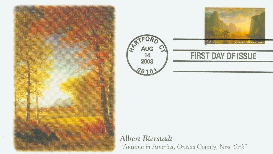4346 - 2008 42c Albert Bierstadt - Mystic Stamp Company