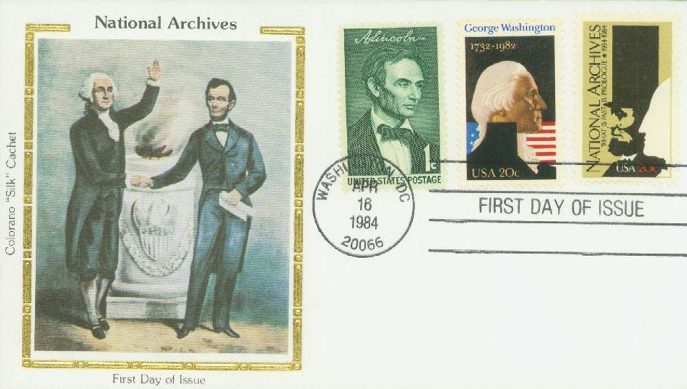 309920 -- Colorano Silk First Day Cover -- First Day Cover