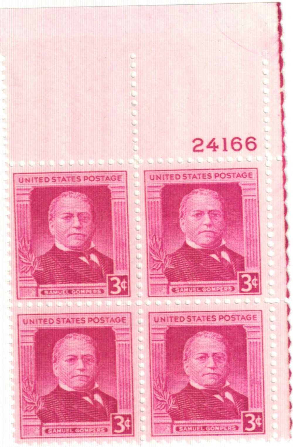 346403 -- Mint Plate Block -- Mint Stamp(s)