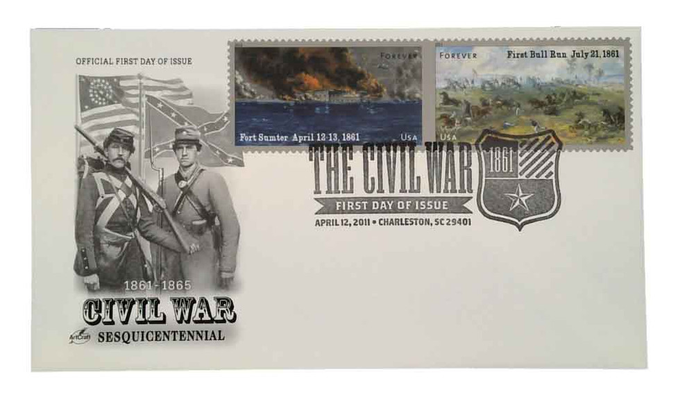 4522-23 - 2011 First-Class Forever Stamp - The Civil War