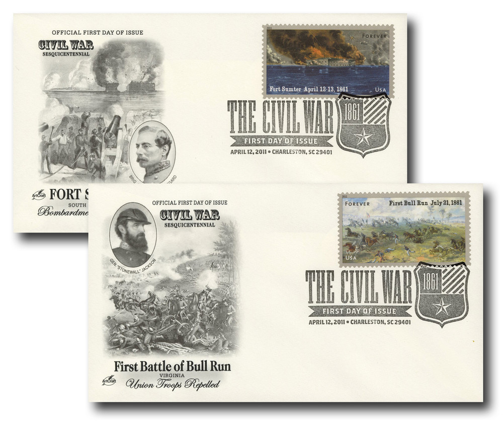 4522-23 - 2011 First-Class Forever Stamp - The Civil War