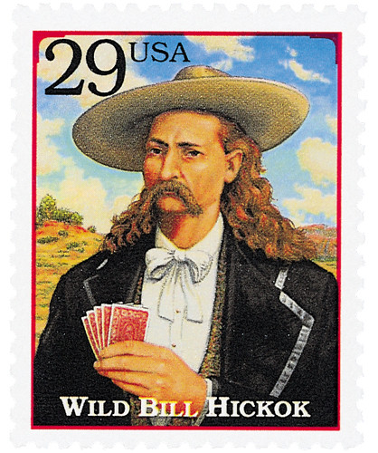 2869o - 1994 29c Legends of the West: Wild Bill Hickock - Mystic