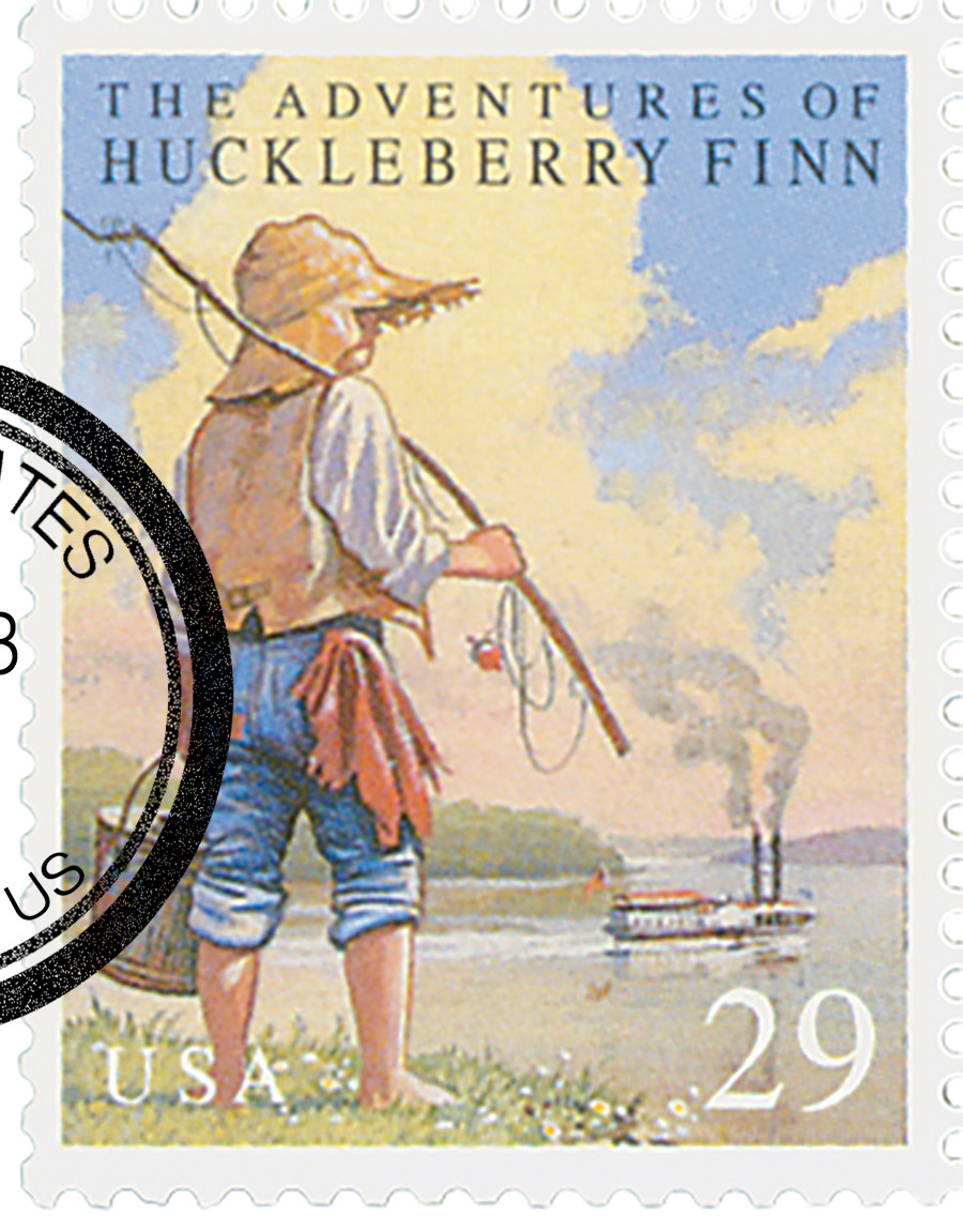 2787 - 1993 29c Classic Books: The Adventures of Huckleberry Finn 2787 - 1993 29c Classic Books: The Adventures of Huckleberry Finn