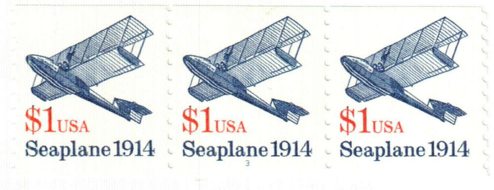 313756 -- Mint Plate Number Coil of 3 -- Mint Stamp(s)