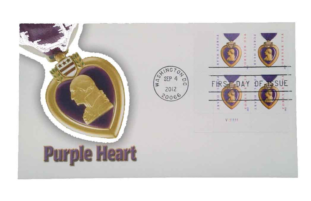 336588 -- Fleetwood First Day Cover (Plate Block) -- First Day Cover