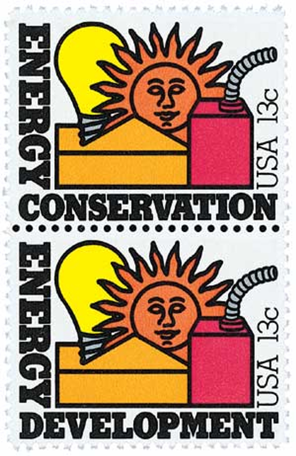 その他 MOUNT WASHINGTON [CD] 1723-24 - 1977 13c Energy Conservation - Mystic Stamp Company