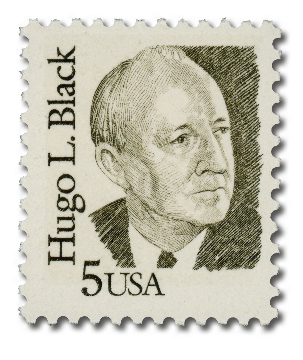 2172 - 1986 5c Great Americans Series: Hugo L. Black - Mystic
