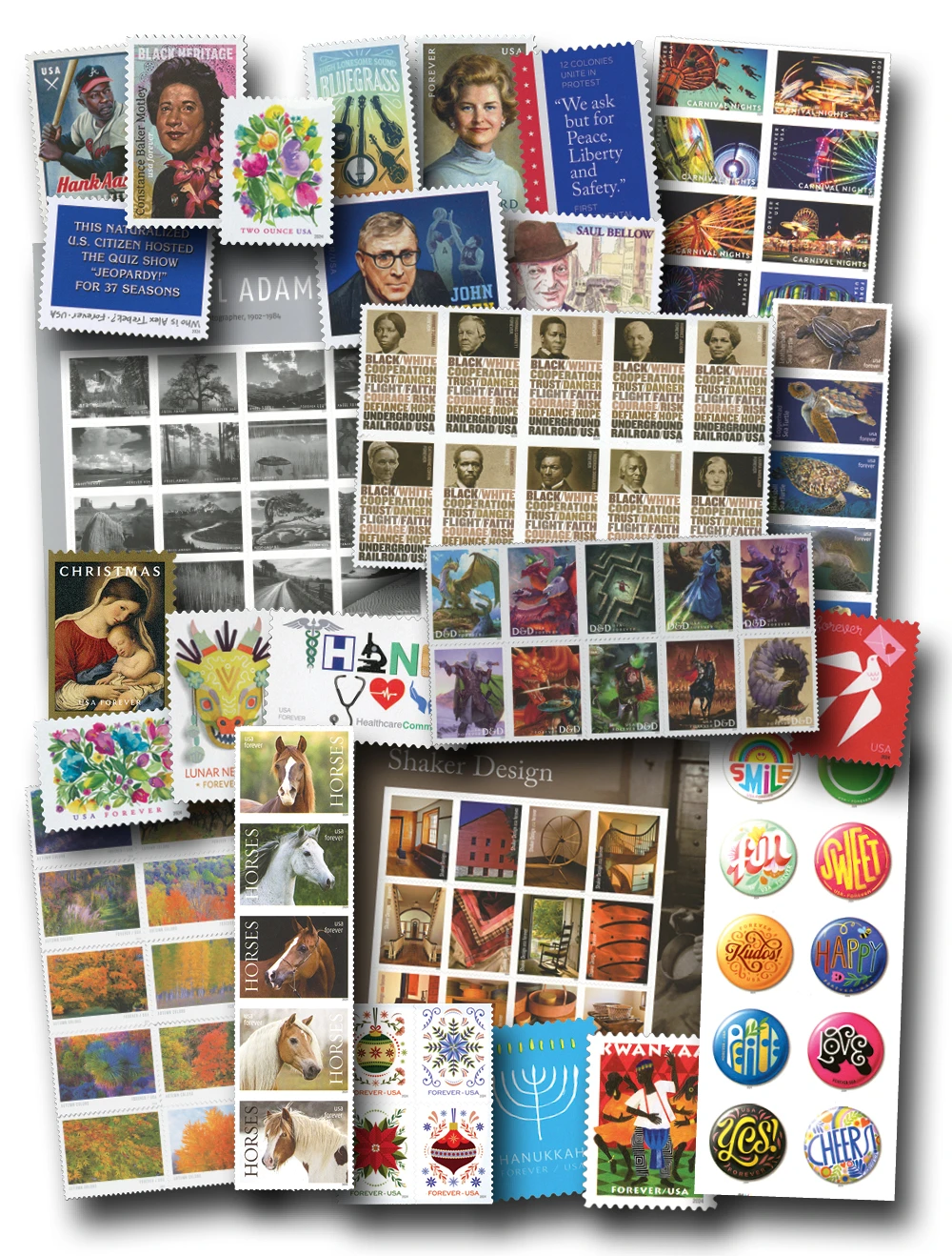 YS2024C - 2024 Complete Commemorative Year Set - 109 Stamps