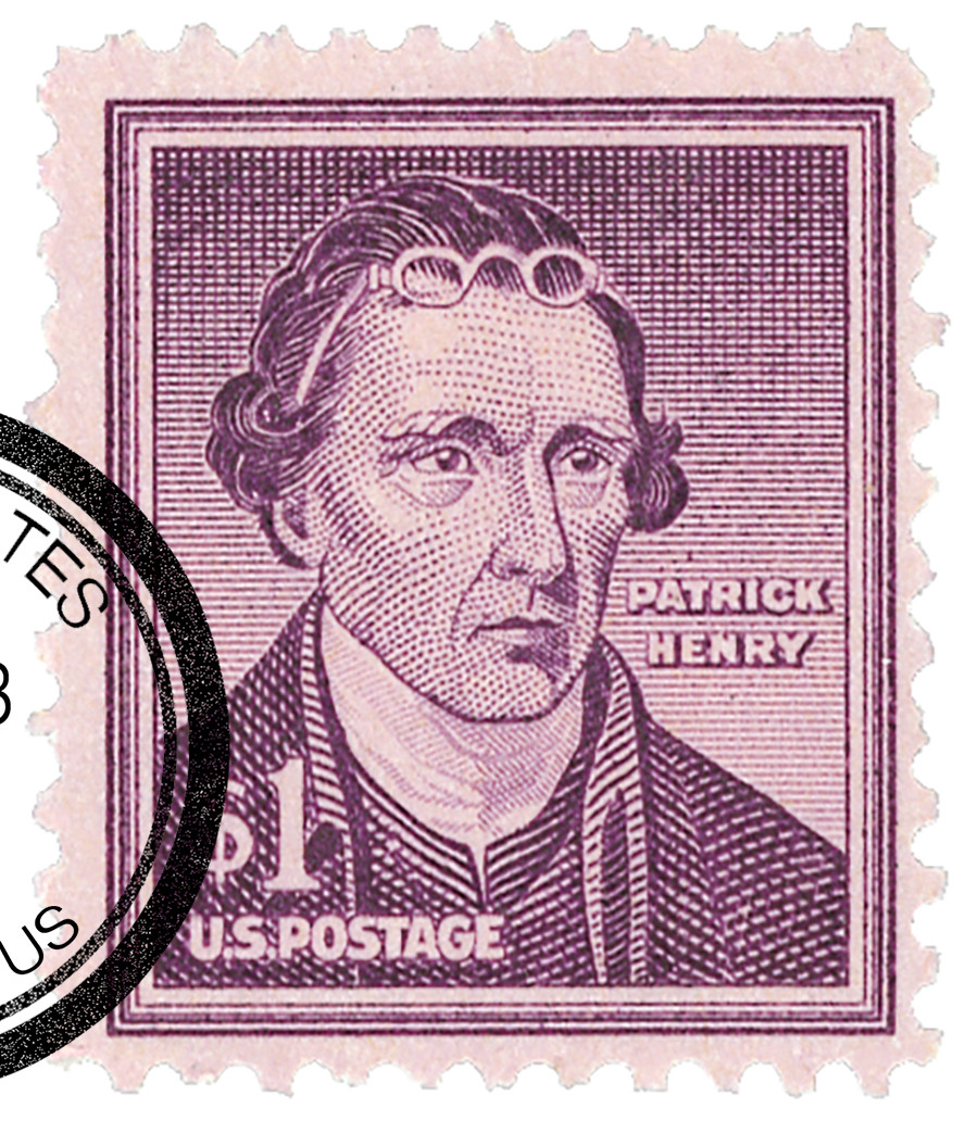 3*8様 Empire &Liberty 1052 - 1955 $1 Liberty Series: Patrick Henry - Mystic Stamp Company