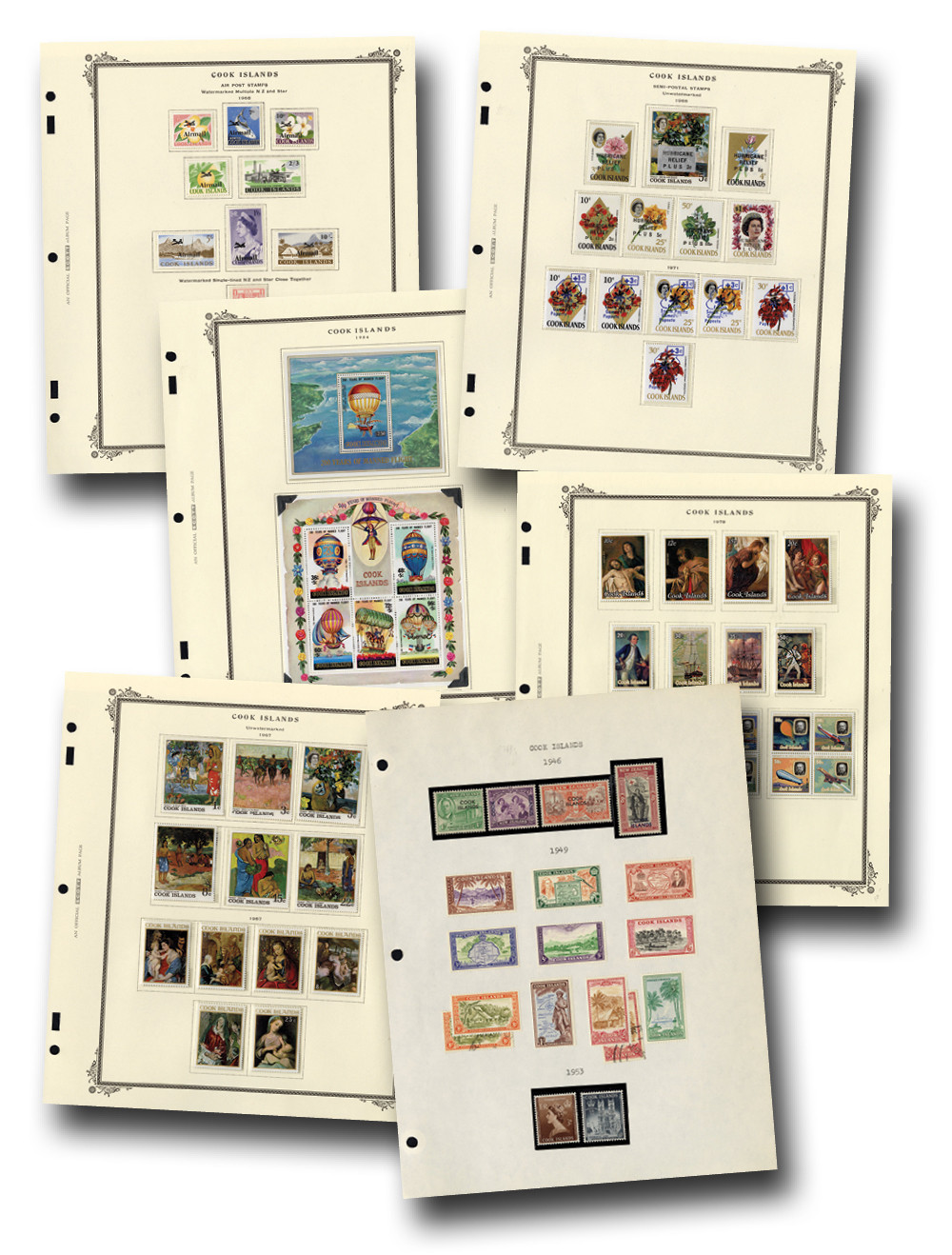 WW997 - 1893-1991 Cook Islands Collection - Mystic Stamp Company