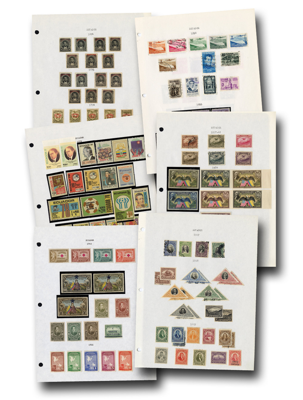 Ecuador Stamp Collection (1865-1980)