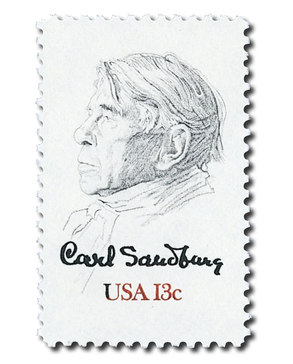 1731 - 1978 13c Carl Sandburg - Mystic Stamp Company