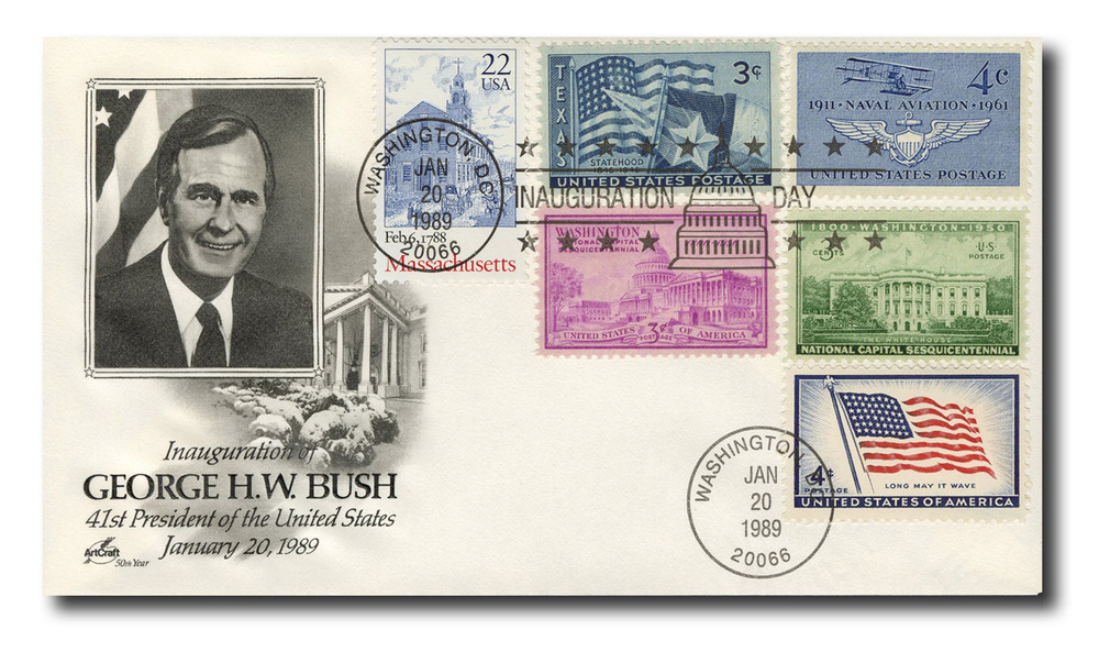 IC 1989 - 1989 Inauguration Cover - President George H.W. Bush
